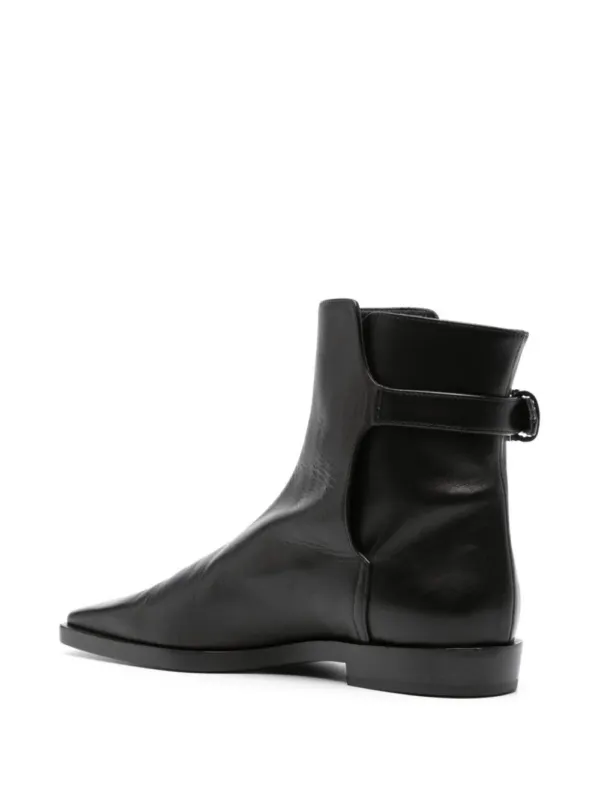 Toteme Belted Leather Boot | Luxury and style at your fingertips