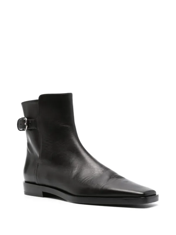 Toteme Belted Leather Boot | Luxury and style at your fingertips