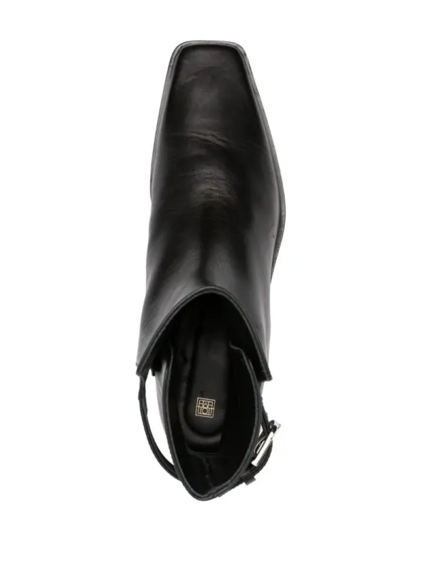 Toteme Belted Leather Boot | Luxury and style at your fingertips