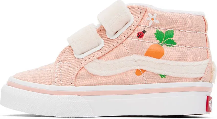 Vans Baby Pink Sk8-Mid Reissue Sneakers