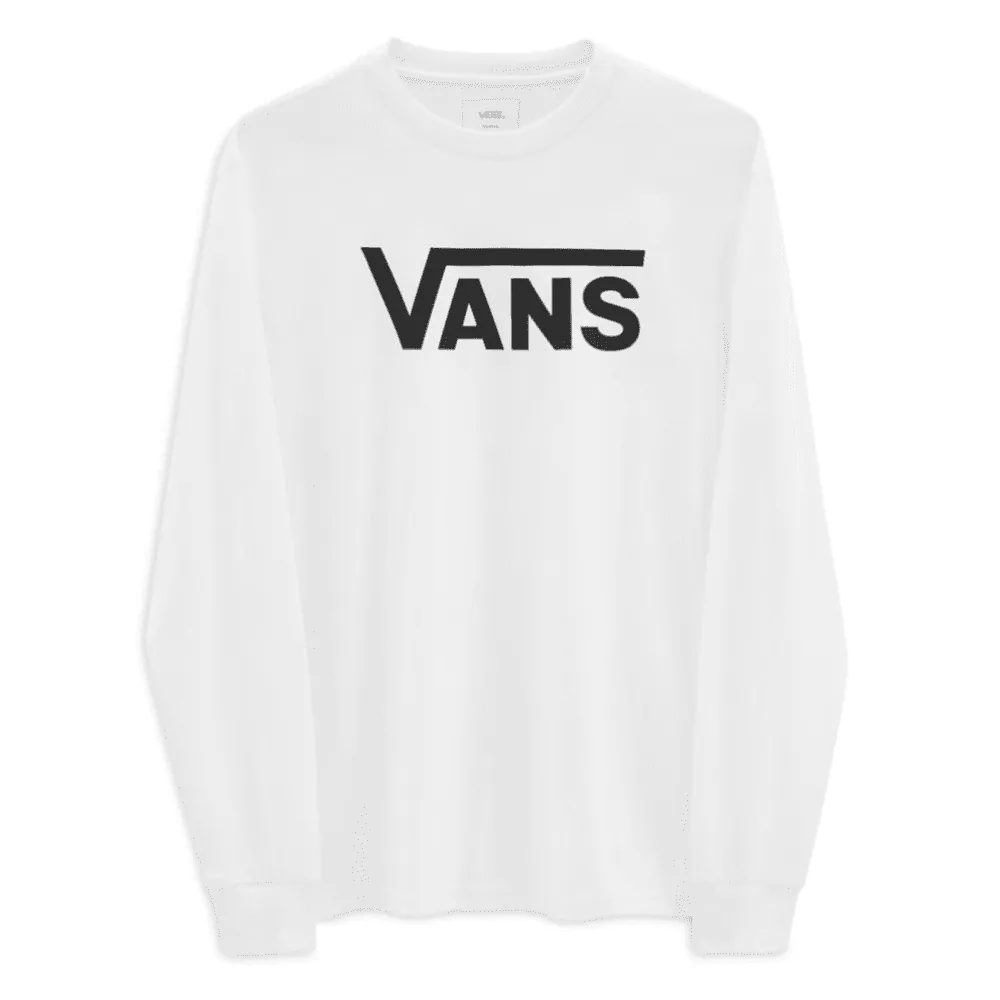 Vans Classic Long Sleeve T-Shirt in White