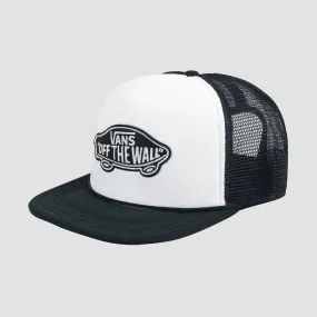 Vans Classic Patch Curved Bill Trucker Cap Black/White