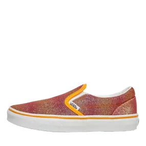 Vans Girls Classic Slip-On Trainers Multi/True White