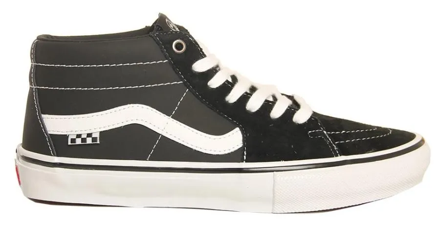 Vans Skate Grosso Mid (Black/White/Emo Leather)