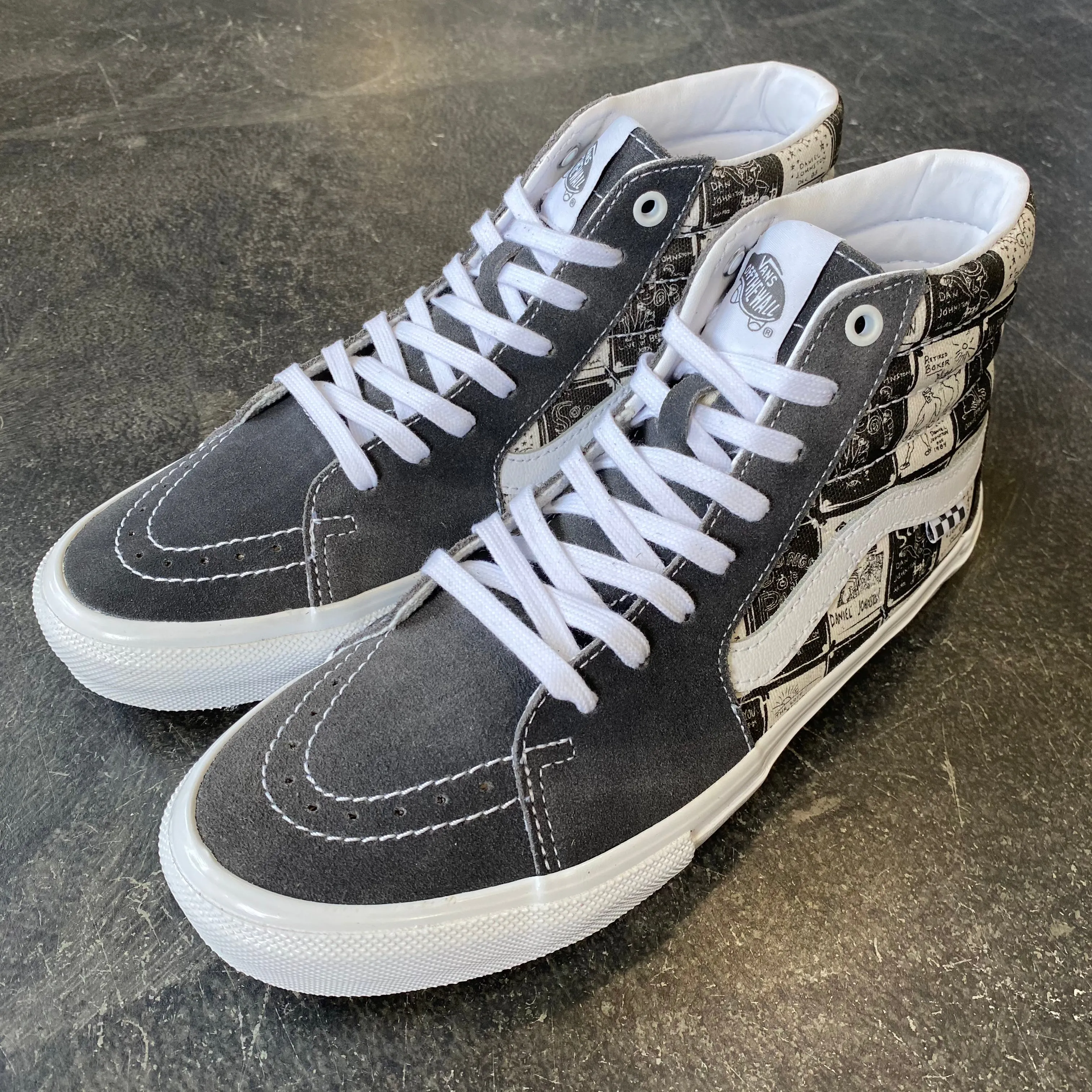 Vans Skate Sk8-Hi Daniel Johnston No Comply