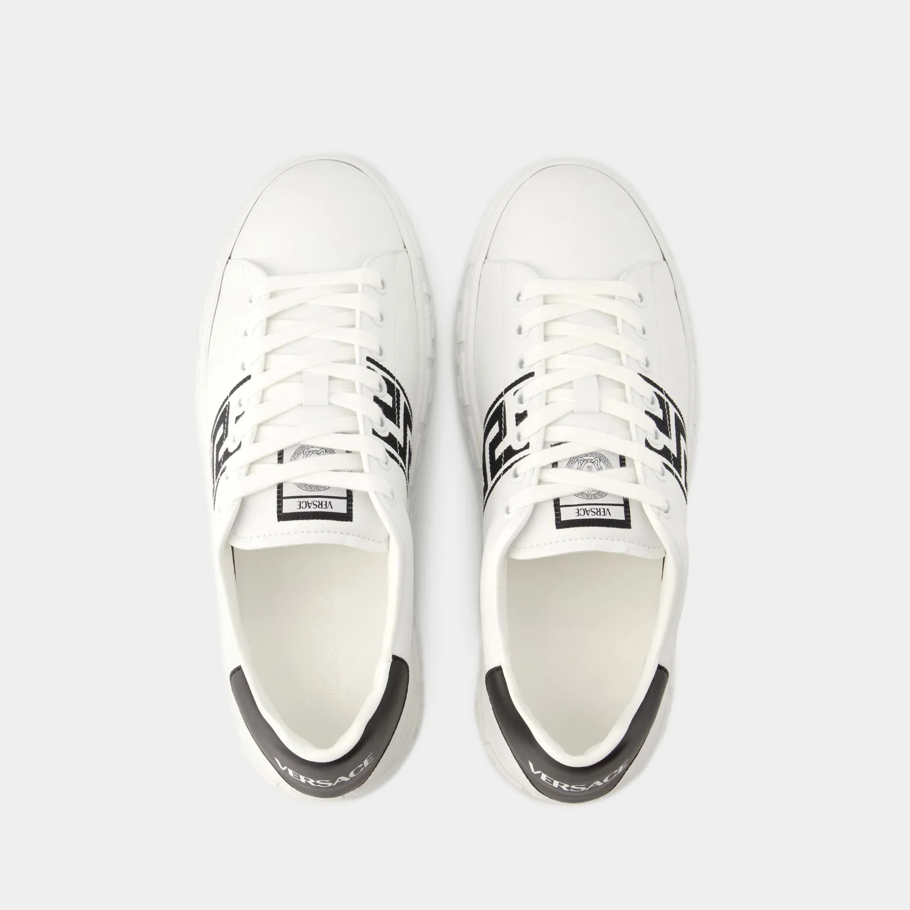 Versace  Greca Sneakers - Versace - Leather - White