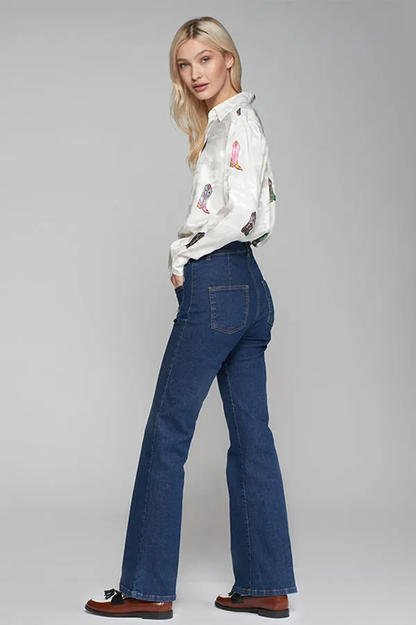 Vilagallo ANNINA FLARED JEANS