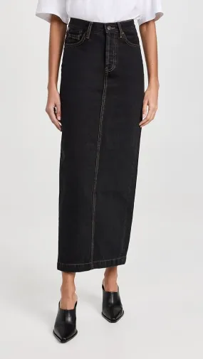 WARDROBE.NYC   Denim Column Skirt 