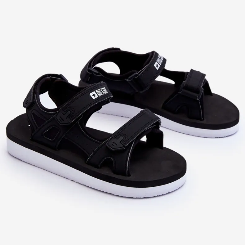 Women's Sport Platform Sandals Big Star LL274789 Black