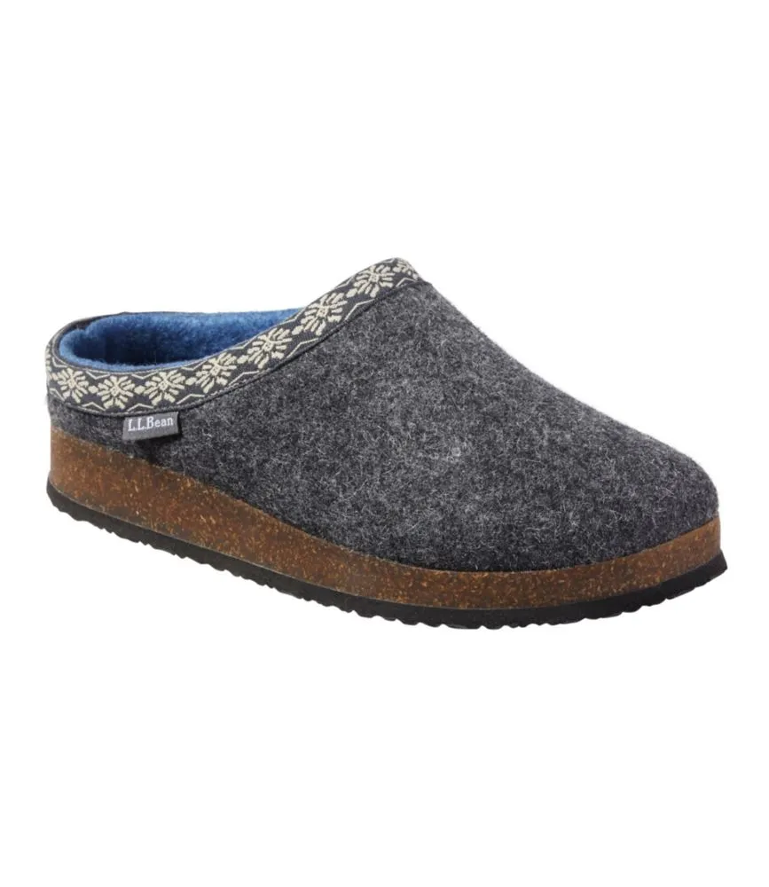 Women's L.L.Bean Wool Slipper Clog