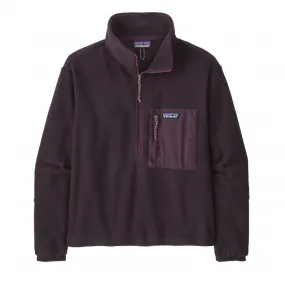 Women's Patagonia Microdini 1/2-Zip Fleece Pullover (Obsidian Plum)