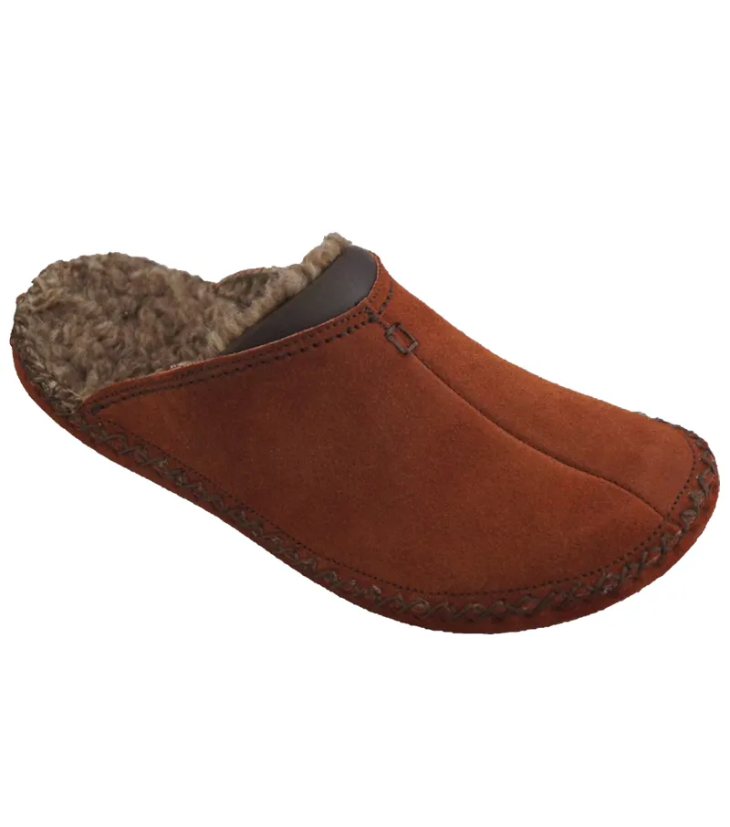 Women's Suede Mule Slipper - Fife Country