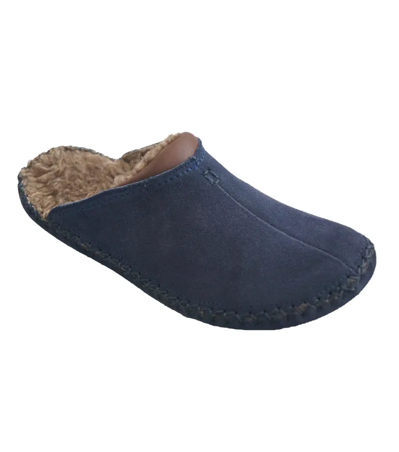 Women's Suede Mule Slipper - Fife Country