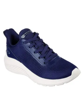 Womens/ladies bobs squad waves trainers navy Skechers