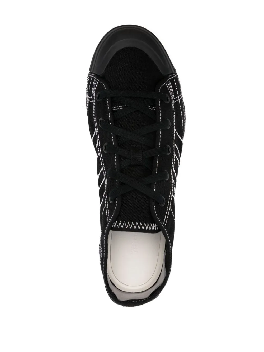 Y 3    Y 3 Nizza Low Leather Sneakers