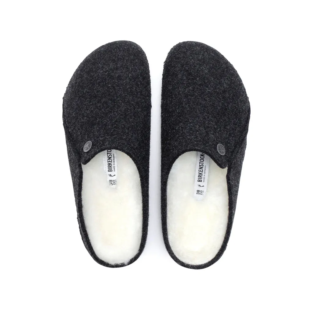 Zermatt Shearling Wool Felt Slipper