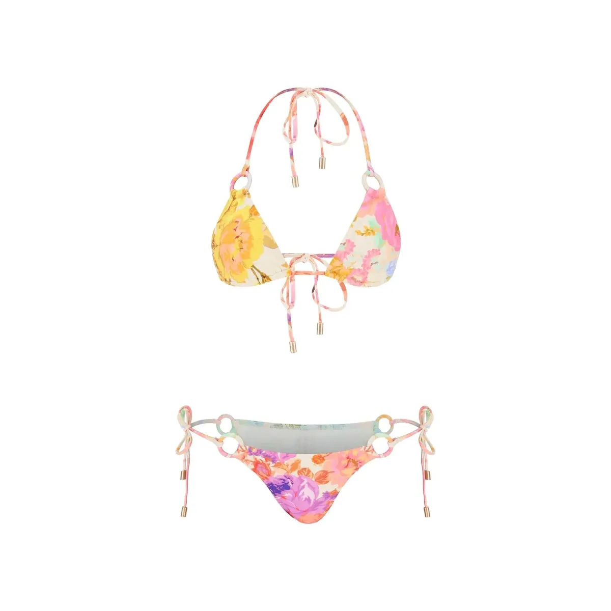 ZIMMERMANN    Zimmermann Raie Ring Tie Bikini